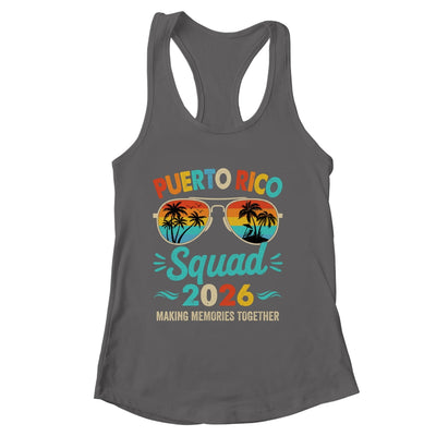 Puerto Rico Squad 2026 Vacation Friends Family Matching Group Shirt & Tank Top | siriusteestore