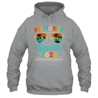 Puerto Rico Squad 2026 Vacation Friends Family Matching Group Shirt & Tank Top | siriusteestore
