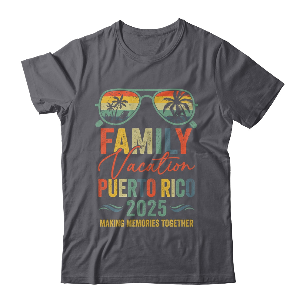 Puerto Rico Vacation 2025 Matching Family Group Summer Shirt & Tank Top | siriusteestore