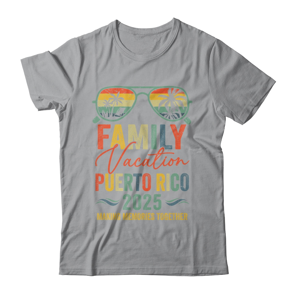 Puerto Rico Vacation 2025 Matching Family Group Summer Shirt & Tank Top | siriusteestore