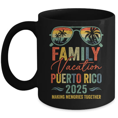 Puerto Rico Vacation 2025 Matching Family Group Summer Mug | siriusteestore