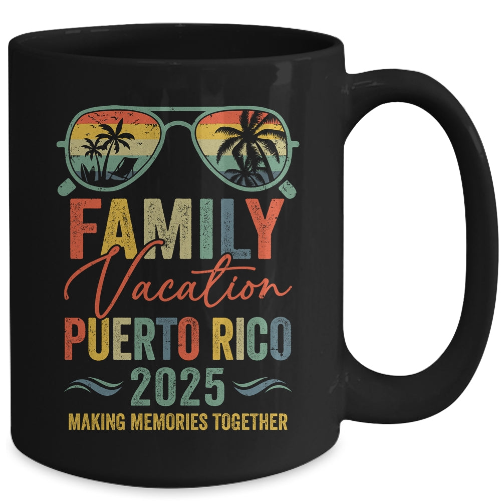 Puerto Rico Vacation 2025 Matching Family Group Summer Mug | siriusteestore