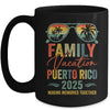 Puerto Rico Vacation 2025 Matching Family Group Summer Mug | siriusteestore