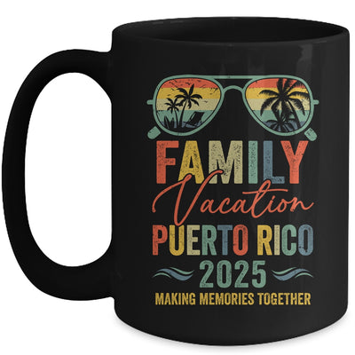 Puerto Rico Vacation 2025 Matching Family Group Summer Mug | siriusteestore