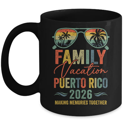 Puerto Rico Vacation 2026 Matching Family Group Summer Mug | siriusteestore
