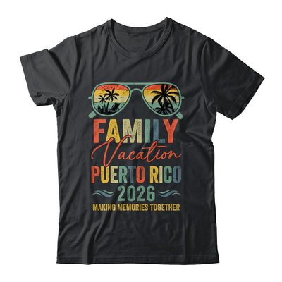 Puerto Rico Vacation 2026 Matching Family Group Summer Shirt & Tank Top | siriusteestore