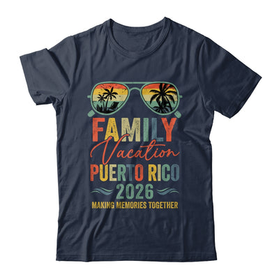 Puerto Rico Vacation 2026 Matching Family Group Summer Shirt & Tank Top | siriusteestore