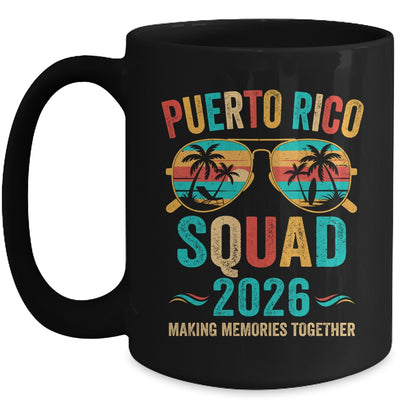 Puerto Rico Vacation Squad 2026 Family Matching Vintage Mug | siriusteestore