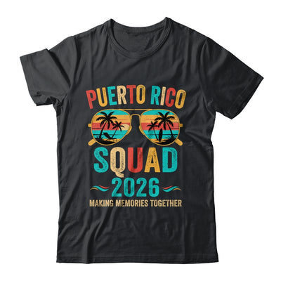 Puerto Rico Vacation Squad 2026 Family Matching Vintage Shirt & Tank Top | siriusteestore