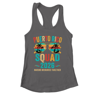 Puerto Rico Vacation Squad 2026 Family Matching Vintage Shirt & Tank Top | siriusteestore