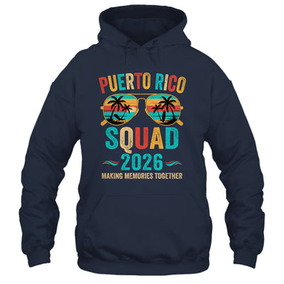 Puerto Rico Vacation Squad 2026 Family Matching Vintage Shirt & Tank Top | siriusteestore