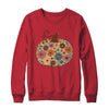 Pumpkin Floral Autumn Fall Season Wildflower Thanksgiving Shirt & Sweatshirt | siriusteestore
