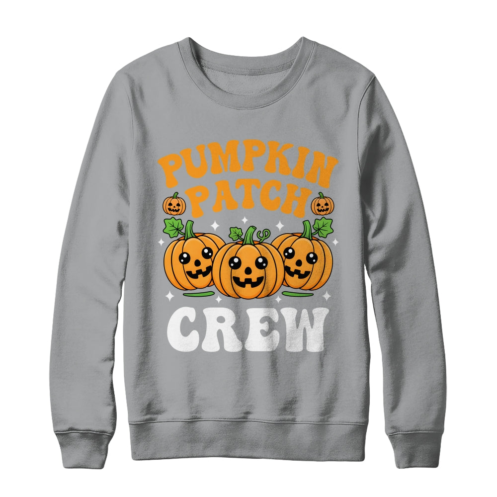 Pumpkin Patch Crew Matching Family Group Fall Autumn Shirt & Sweatshirt | siriusteestore