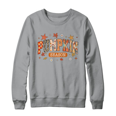Pumpkin Season Fall Retro Preppy Pumpkin Halloween Spooky Shirt & Sweatshirt | siriusteestore