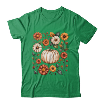 Pumpkin Season Wildflower Thanksgiving Autumn Fall Leaves Shirt & Sweatshirt | siriusteestore