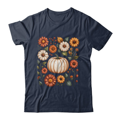 Pumpkin Season Wildflower Thanksgiving Autumn Fall Leaves Shirt & Sweatshirt | siriusteestore