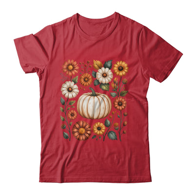 Pumpkin Season Wildflower Thanksgiving Autumn Fall Leaves Shirt & Sweatshirt | siriusteestore