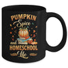 Pumpkin Spice And Homeschool Life Funny Homeschooler Mug | siriusteestore