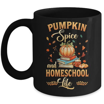 Pumpkin Spice And Homeschool Life Funny Homeschooler Mug | siriusteestore