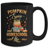 Pumpkin Spice And Homeschool Life Funny Homeschooler Mug | siriusteestore