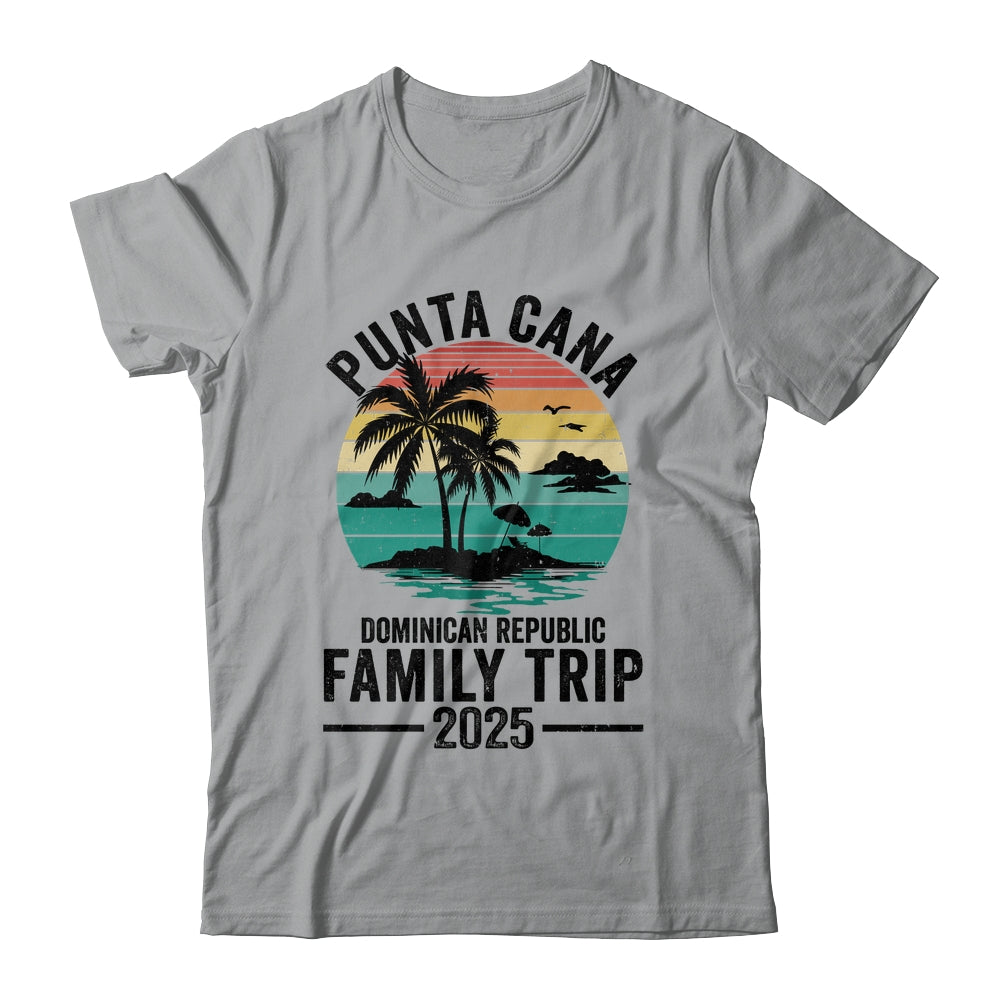Punta Cana 2025 Dominican Republic Vacation Vintage Shirt & Tank Top | siriusteestore