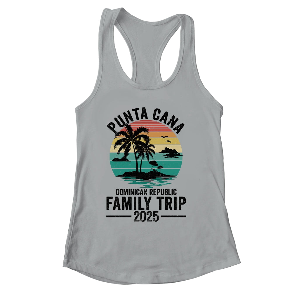 Punta Cana 2025 Dominican Republic Vacation Vintage Shirt & Tank Top | siriusteestore