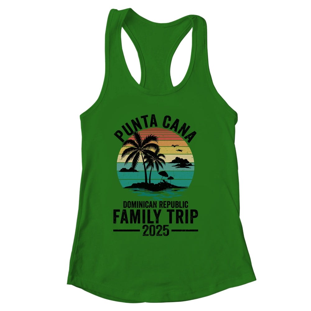 Punta Cana 2025 Dominican Republic Vacation Vintage Shirt & Tank Top | siriusteestore
