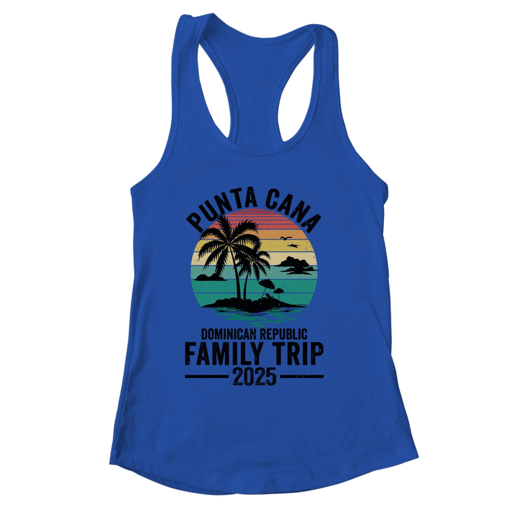 Punta Cana 2025 Dominican Republic Vacation Vintage Shirt & Tank Top | siriusteestore