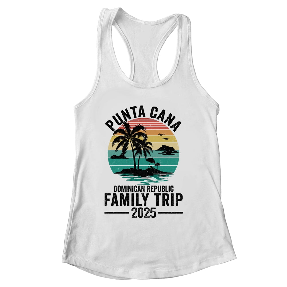 Punta Cana 2025 Dominican Republic Vacation Vintage Shirt & Tank Top | siriusteestore