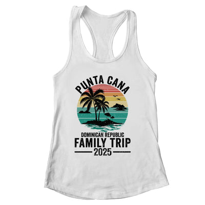 Punta Cana 2025 Dominican Republic Vacation Vintage Shirt & Tank Top | siriusteestore