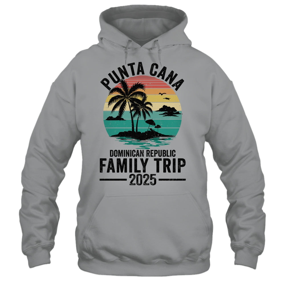 Punta Cana 2025 Dominican Republic Vacation Vintage Shirt & Tank Top | siriusteestore