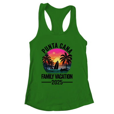 Punta Cana 2025 Family Vacation Matching Dominican Republic Shirt & Tank Top | siriusteestore