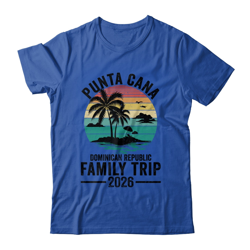 Punta Cana 2026 Dominican Republic Vacation Vintage Shirt & Tank Top | siriusteestore