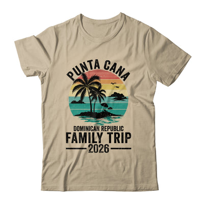 Punta Cana 2026 Dominican Republic Vacation Vintage Shirt & Tank Top | siriusteestore
