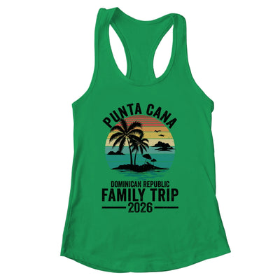 Punta Cana 2026 Dominican Republic Vacation Vintage Shirt & Tank Top | siriusteestore