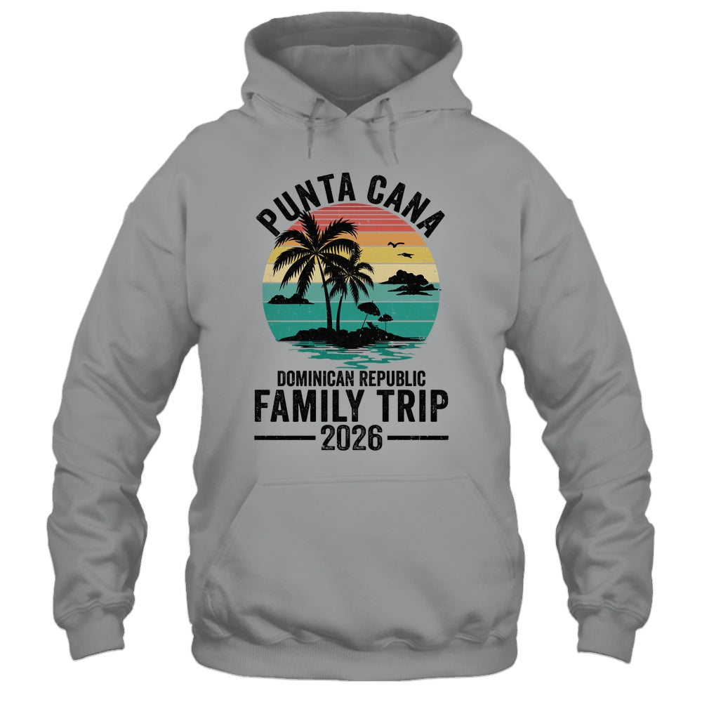 Punta Cana 2026 Dominican Republic Vacation Vintage Shirt & Tank Top | siriusteestore