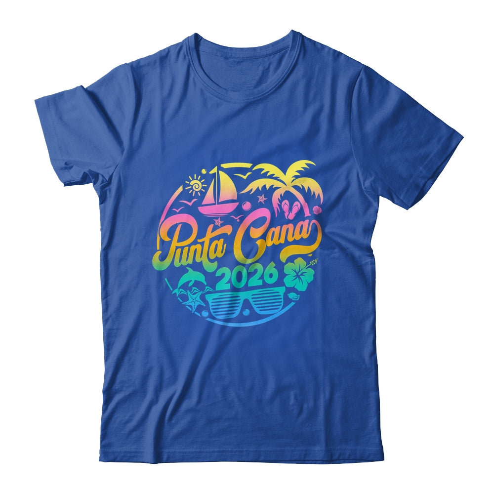 Punta Cana 2026 Family Vacation Beach Matching Group Shirt & Tank Top | siriusteestore