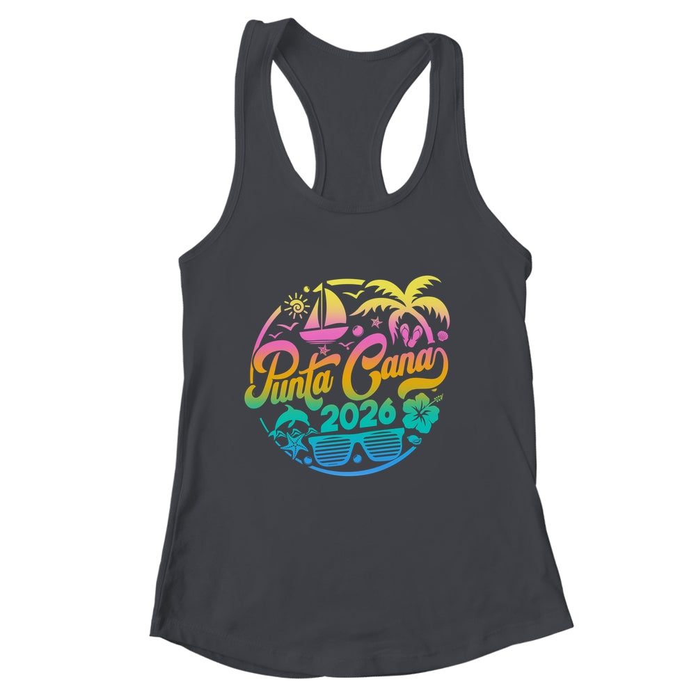 Punta Cana 2026 Family Vacation Beach Matching Group Shirt & Tank Top | siriusteestore