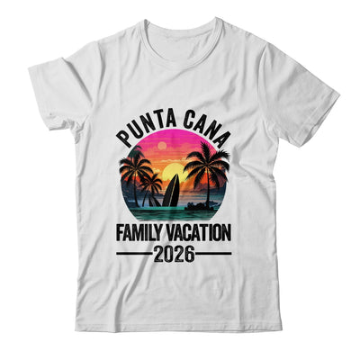 Punta Cana 2026 Family Vacation Matching Dominican Republic Shirt & Tank Top | siriusteestore