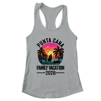 Punta Cana 2026 Family Vacation Matching Dominican Republic Shirt & Tank Top | siriusteestore