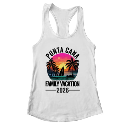Punta Cana 2026 Family Vacation Matching Dominican Republic Shirt & Tank Top | siriusteestore