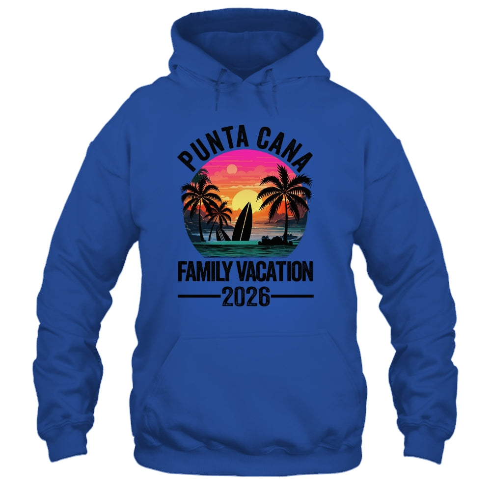 Punta Cana 2026 Family Vacation Matching Dominican Republic Shirt & Tank Top | siriusteestore