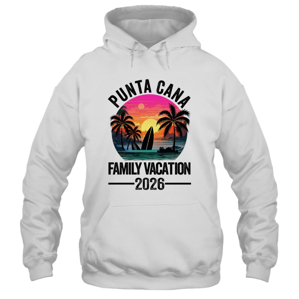Punta Cana 2026 Family Vacation Matching Dominican Republic Shirt & Tank Top | siriusteestore