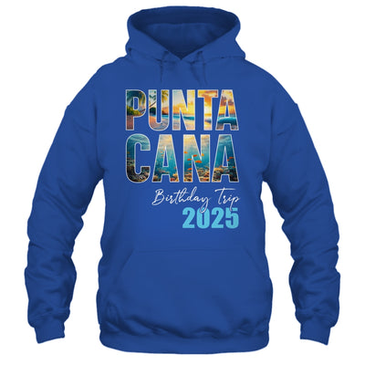 Punta Cana Birthday Trip 2025 Vacation Party Crew Cruise Shirt & Tank Top | siriusteestore