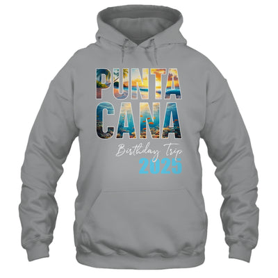 Punta Cana Birthday Trip 2025 Vacation Party Crew Cruise Shirt & Tank Top | siriusteestore
