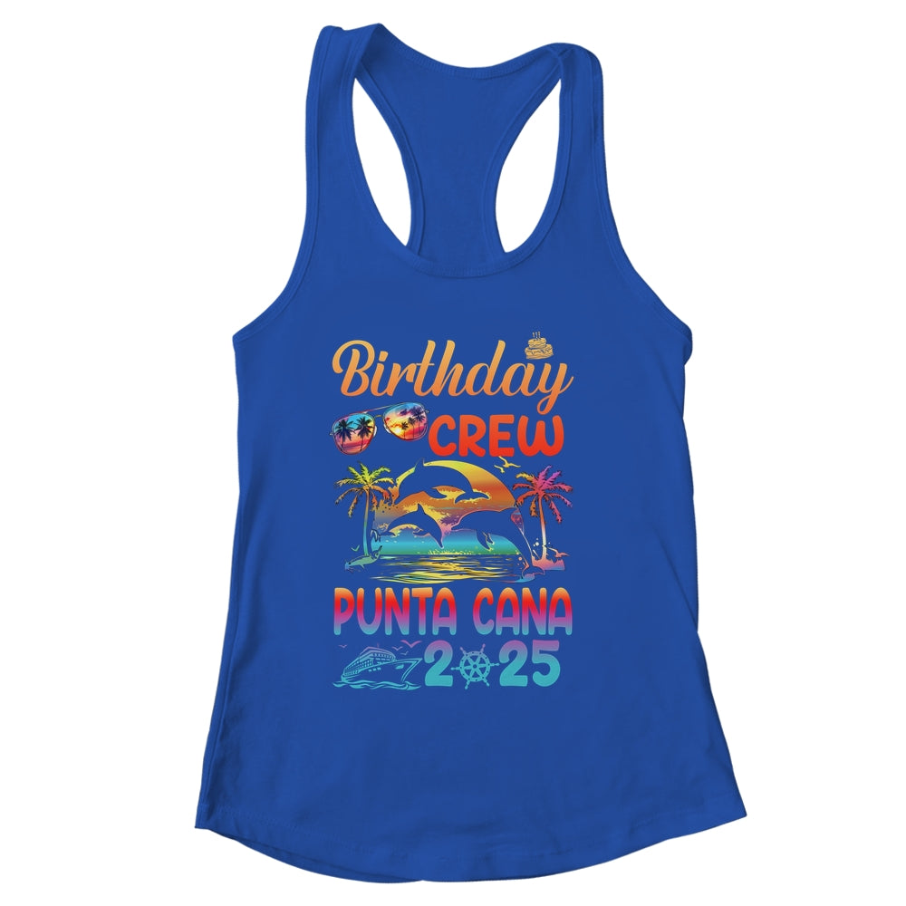 Punta Cana Birthday Trip Vacation 2025 Matching Group Shirt & Tank Top | siriusteestore