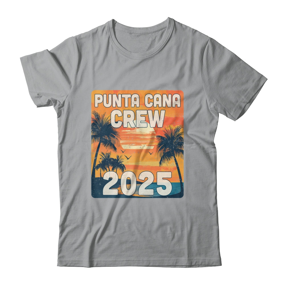 Punta Cana Crew 2025 Vacation Matching Group Travelers Trip Shirt & Tank Top | siriusteestore