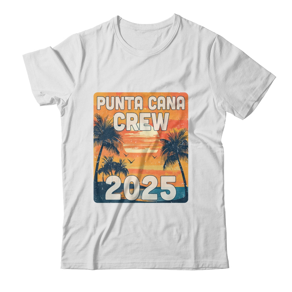 Punta Cana Crew 2025 Vacation Matching Group Travelers Trip Shirt & Tank Top | siriusteestore
