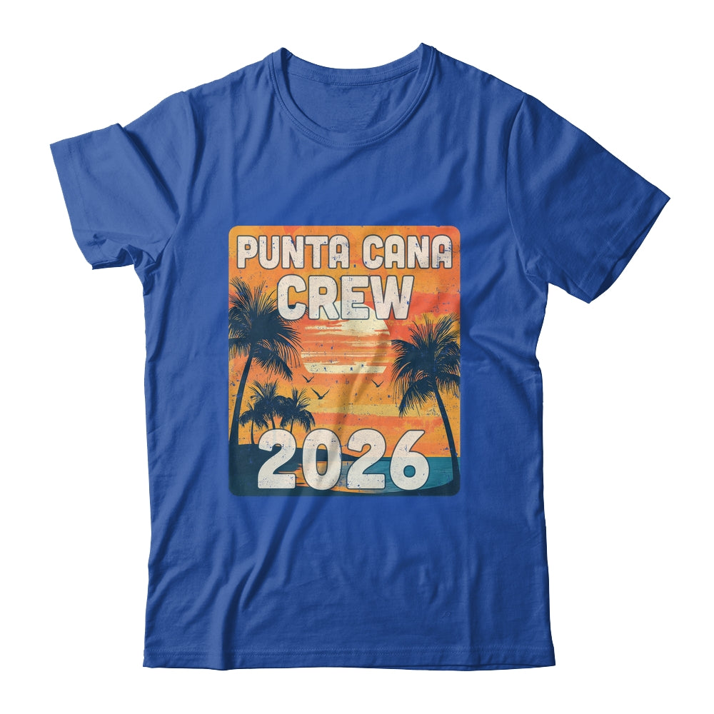 Punta Cana Crew 2026 Vacation Matching Group Travelers Trip Shirt & Tank Top | siriusteestore