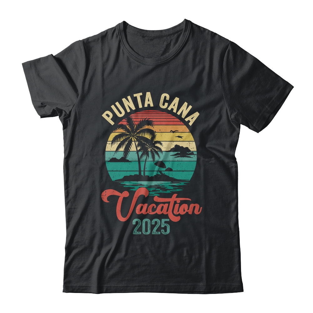 Punta Cana Family Vacation 2025 Matching Dominican Republic Shirt & Tank Top | siriusteestore